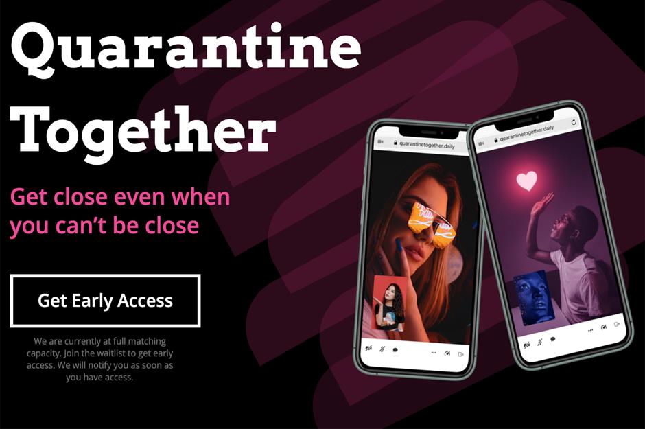 Quarantine Together dating app